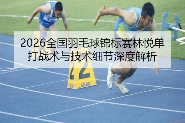 2026全国羽毛球锦标赛林悦单打战术与技术细节深度解析
